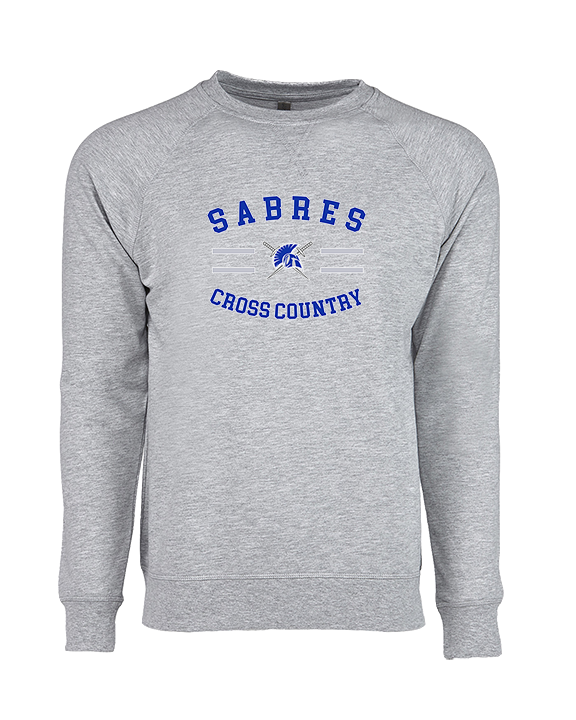 Sumner Academy of Arts & Science Cross Country Curve - Crewneck Sweatshirt