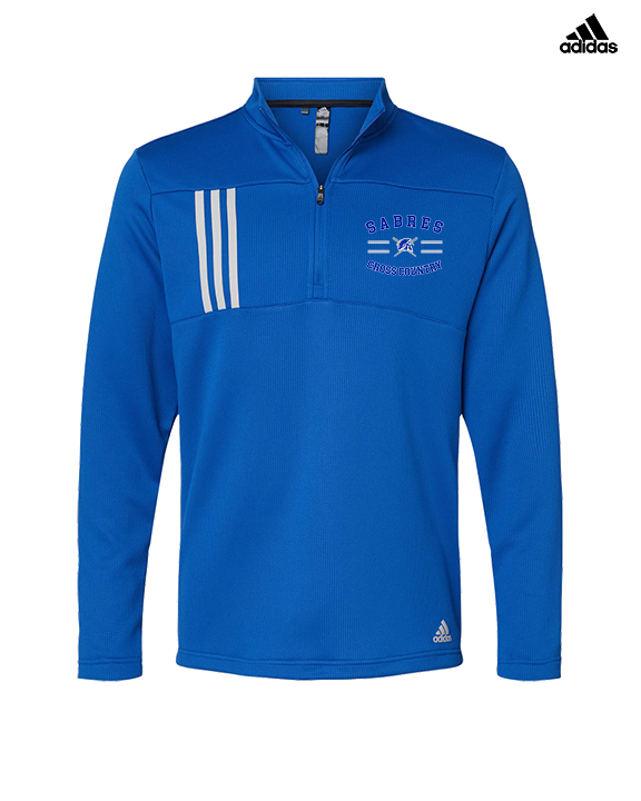 Sumner Academy of Arts & Science Cross Country Curve - Mens Adidas Quarter Zip