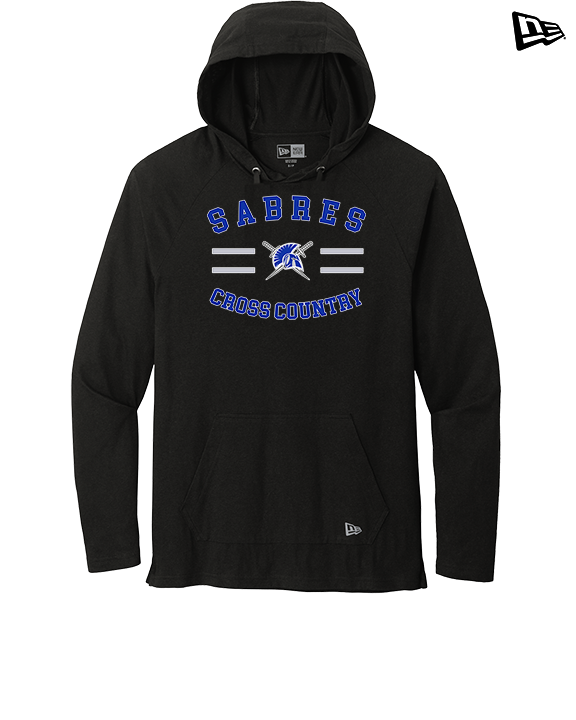 Sumner Academy of Arts & Science Cross Country Curve - New Era Tri-Blend Hoodie