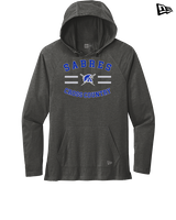 Sumner Academy of Arts & Science Cross Country Curve - New Era Tri-Blend Hoodie