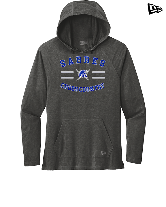 Sumner Academy of Arts & Science Cross Country Curve - New Era Tri-Blend Hoodie