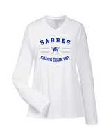 Sumner Academy of Arts & Science Cross Country Curve - Womens Performance Longsleeve