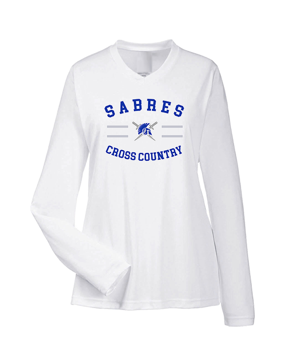 Sumner Academy of Arts & Science Cross Country Curve - Womens Performance Longsleeve
