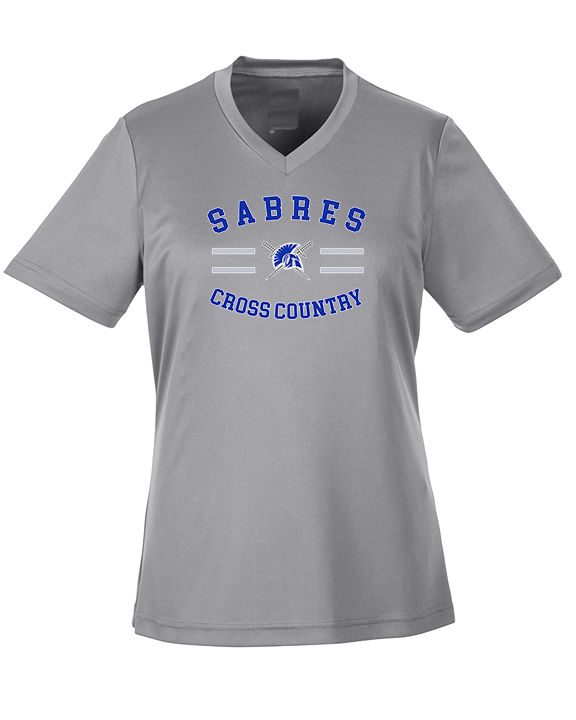 Sumner Academy of Arts & Science Cross Country Curve - Womens Performance Shirt