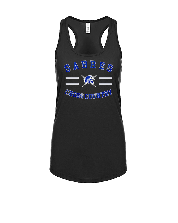 Sumner Academy of Arts & Science Cross Country Curve - Womens Tank Top