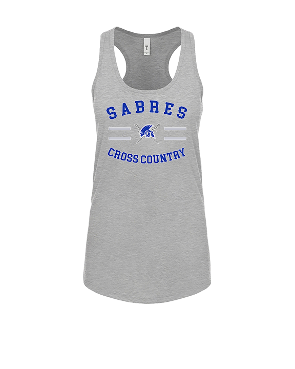Sumner Academy of Arts & Science Cross Country Curve - Womens Tank Top