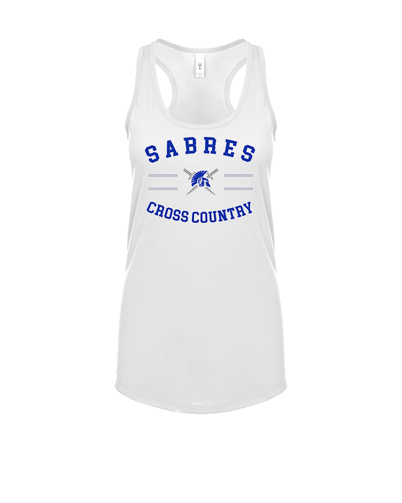 Sumner Academy of Arts & Science Cross Country Curve - Womens Tank Top