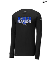 Sumner Academy of Arts & Science Cross Country Nation - Mens Nike Longsleeve