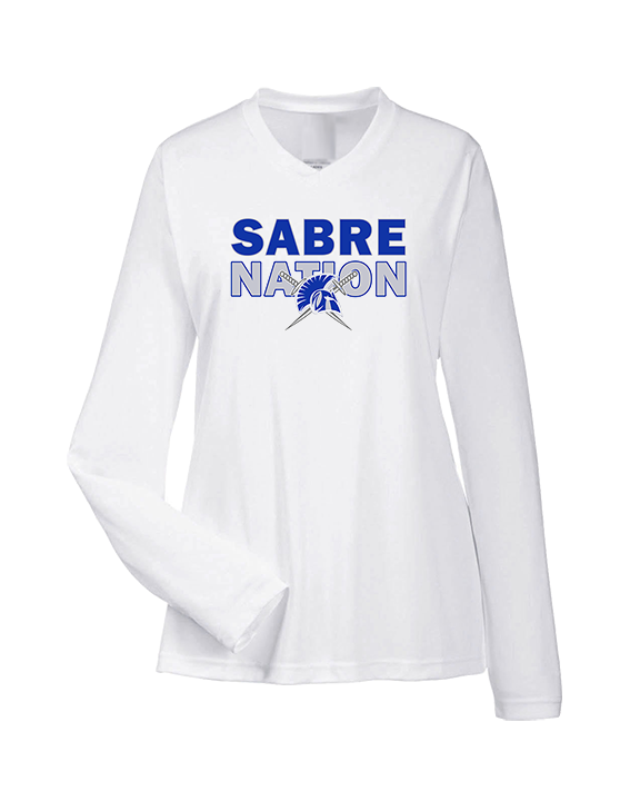 Sumner Academy of Arts & Science Cross Country Nation - Womens Performance Longsleeve