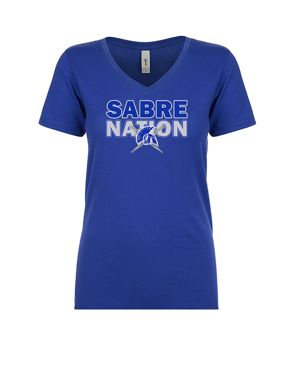 Sumner Academy of Arts & Science Cross Country Nation - Womens Vneck