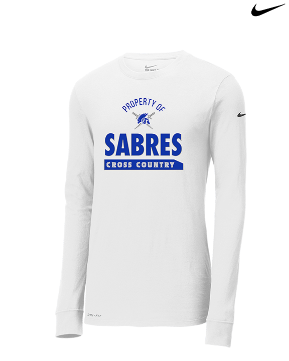 Sumner Academy of Arts & Science Cross Country Property - Mens Nike Longsleeve