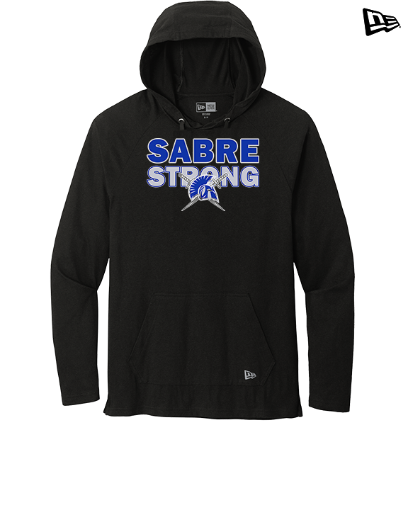 Sumner Academy of Arts & Science Cross Country Strong - New Era Tri-Blend Hoodie