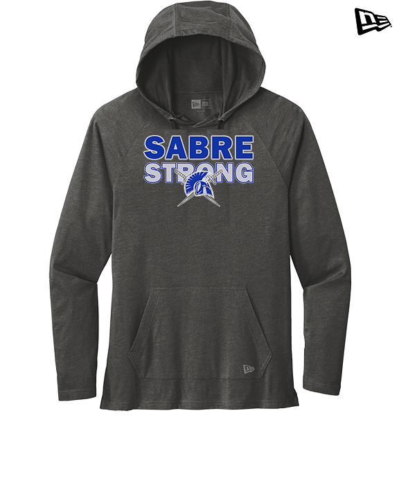 Sumner Academy of Arts & Science Cross Country Strong - New Era Tri-Blend Hoodie