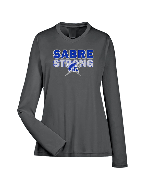 Sumner Academy of Arts & Science Cross Country Strong - Womens Performance Longsleeve