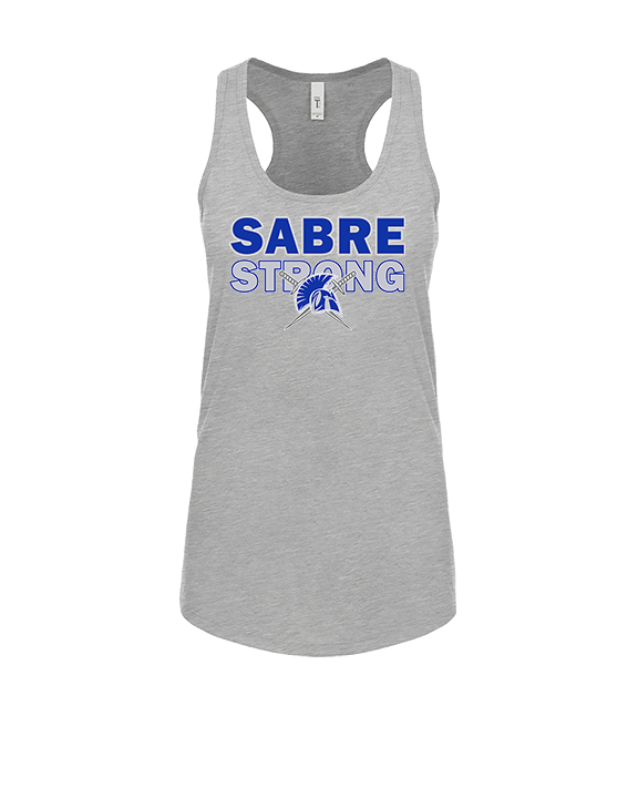 Sumner Academy of Arts & Science Cross Country Strong - Womens Tank Top