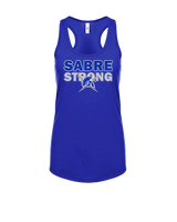 Sumner Academy of Arts & Science Cross Country Strong - Womens Tank Top