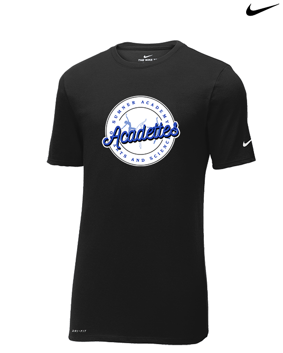 Sumner Acadettes Dance Logo - Mens Nike Cotton Poly Tee