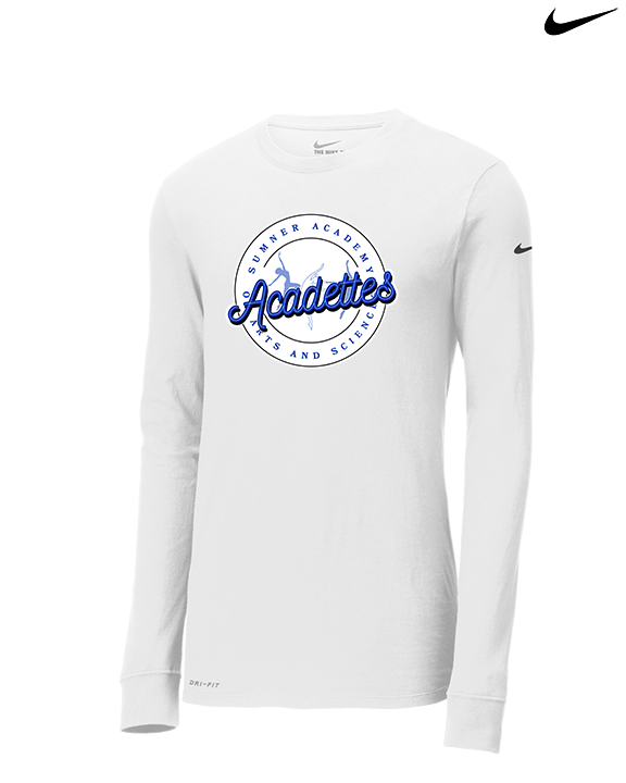 Sumner Acadettes Dance Logo - Mens Nike Longsleeve