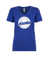 Sumner Acadettes Dance Logo - Womens V-Neck