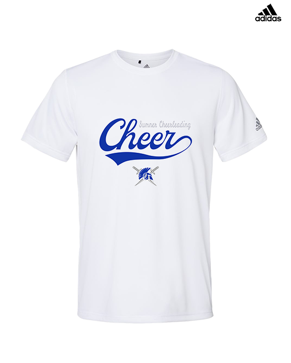 Sumner Cheerleading Cheer Banner - Mens Adidas Performance Shirt