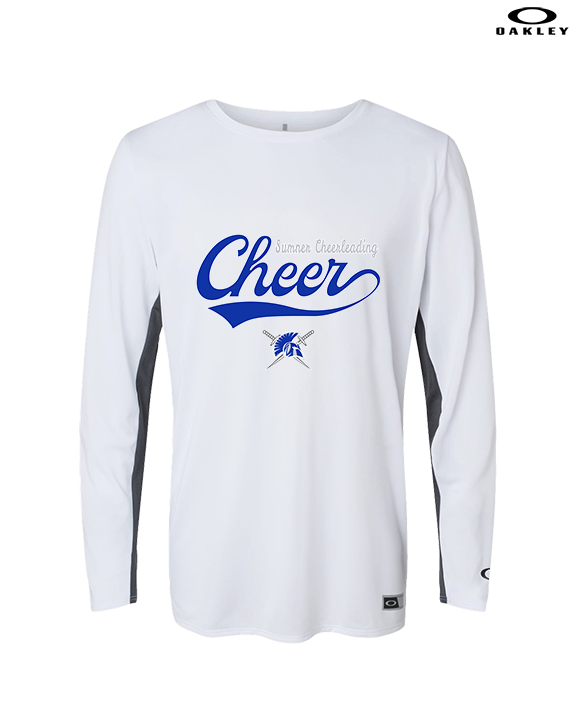 Sumner Cheerleading Cheer Banner - Mens Oakley Longsleeve
