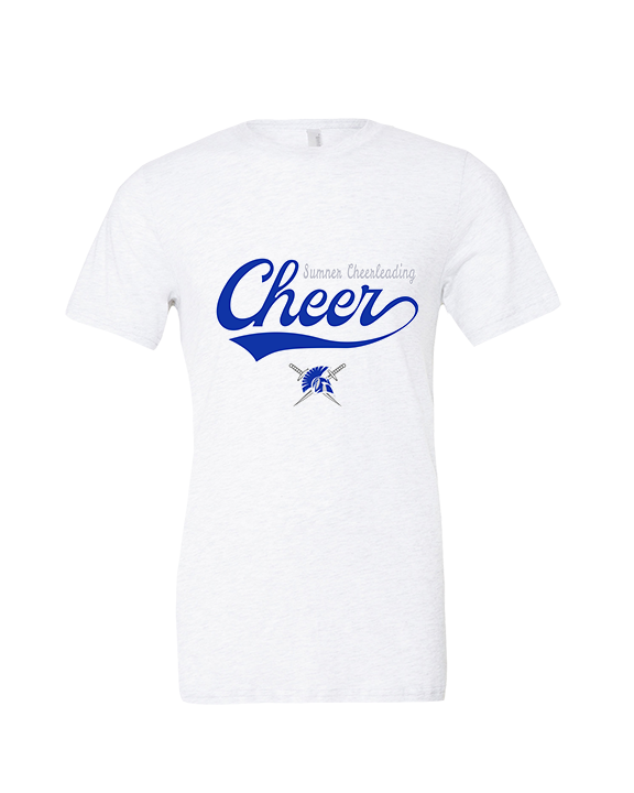 Sumner Cheerleading Cheer Banner - Tri-Blend Shirt