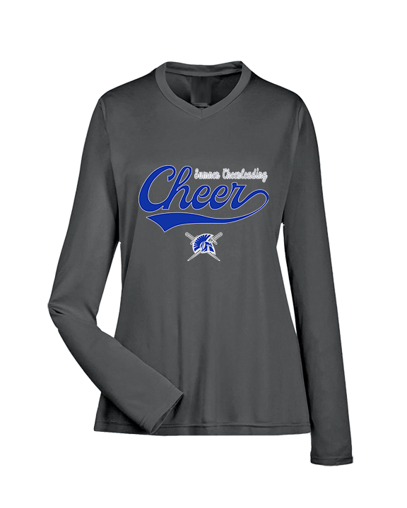Sumner Cheerleading Cheer Banner - Womens Performance Longsleeve