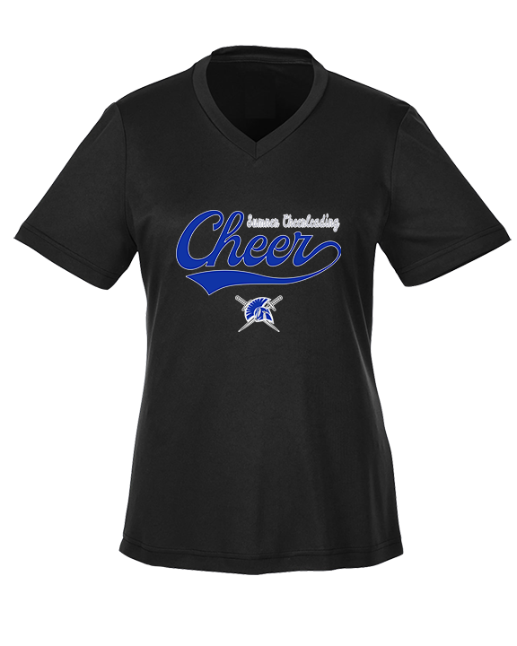 Sumner Cheerleading Cheer Banner - Womens Performance Shirt