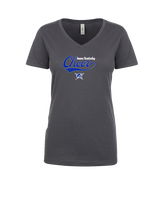 Sumner Cheerleading Cheer Banner - Womens V-Neck