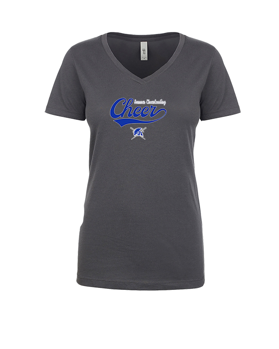 Sumner Cheerleading Cheer Banner - Womens V-Neck