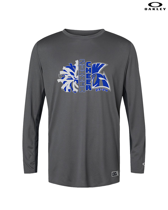 Sumner Cheerleading Cheer Custom - Mens Oakley Longsleeve