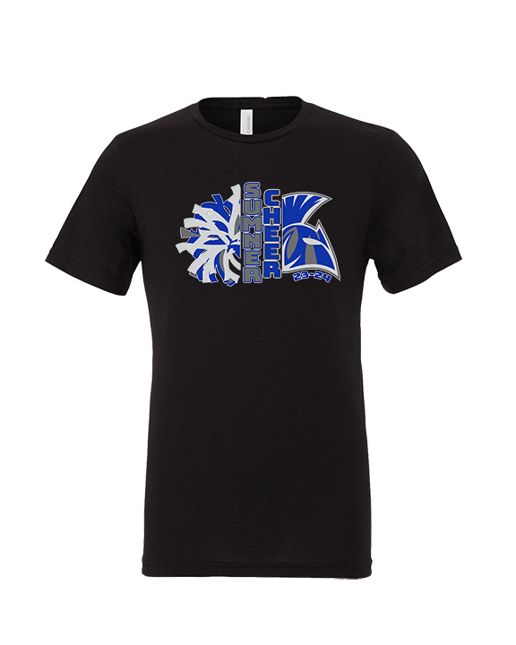 Sumner Cheerleading Cheer Custom - Tri-Blend Shirt