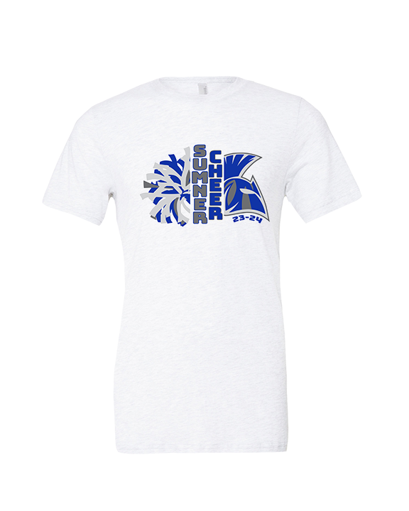Sumner Cheerleading Cheer Custom - Tri-Blend Shirt