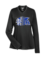 Sumner Cheerleading Cheer Custom - Womens Performance Longsleeve