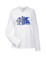 Sumner Cheerleading Cheer Custom - Womens Performance Longsleeve