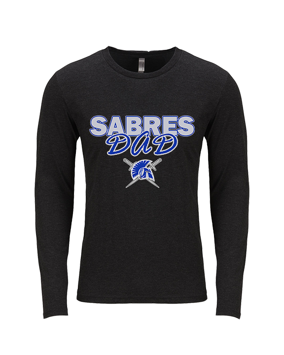 Sumner Cheerleading Cheer Dad - Tri-Blend Long Sleeve