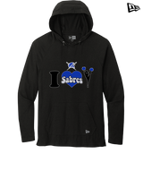 Sumner Cheerleading Cheer I Heart Cheer - New Era Tri-Blend Hoodie