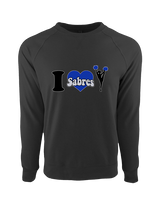 Sumner Cheerleading Cheer I Heart Cheer 2 - Crewneck Sweatshirt