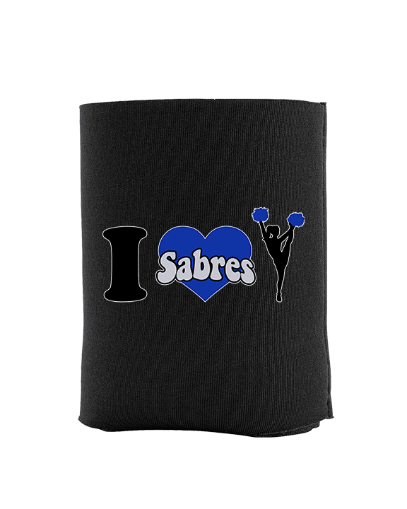 Sumner Cheerleading Cheer I Heart Cheer 2 - Koozie