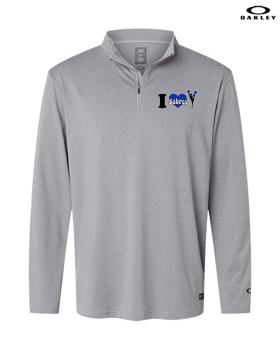 Sumner Cheerleading Cheer I Heart Cheer 2 - Mens Oakley Quarter Zip