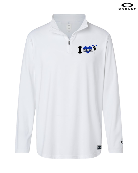 Sumner Cheerleading Cheer I Heart Cheer 2 - Mens Oakley Quarter Zip