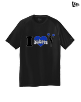Sumner Cheerleading Cheer I Heart Cheer 2 - New Era Performance Shirt