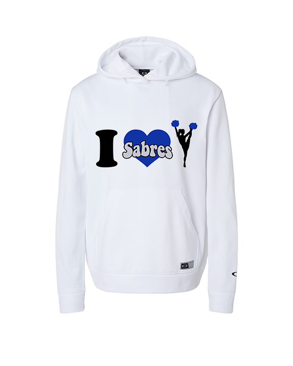 Sumner Cheerleading Cheer I Heart Cheer 2 - Oakley Performance Hoodie