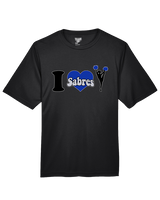 Sumner Cheerleading Cheer I Heart Cheer 2 - Performance Shirt