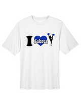 Sumner Cheerleading Cheer I Heart Cheer 2 - Performance Shirt