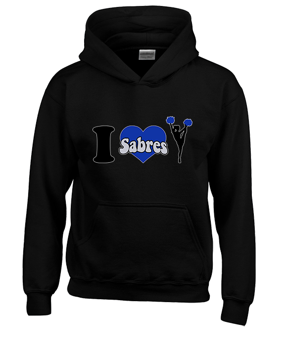 Sumner Cheerleading Cheer I Heart Cheer 2 - Unisex Hoodie