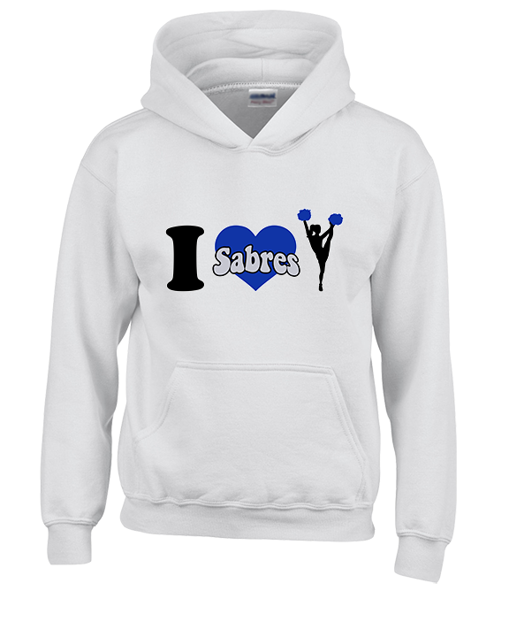 Sumner Cheerleading Cheer I Heart Cheer 2 - Unisex Hoodie