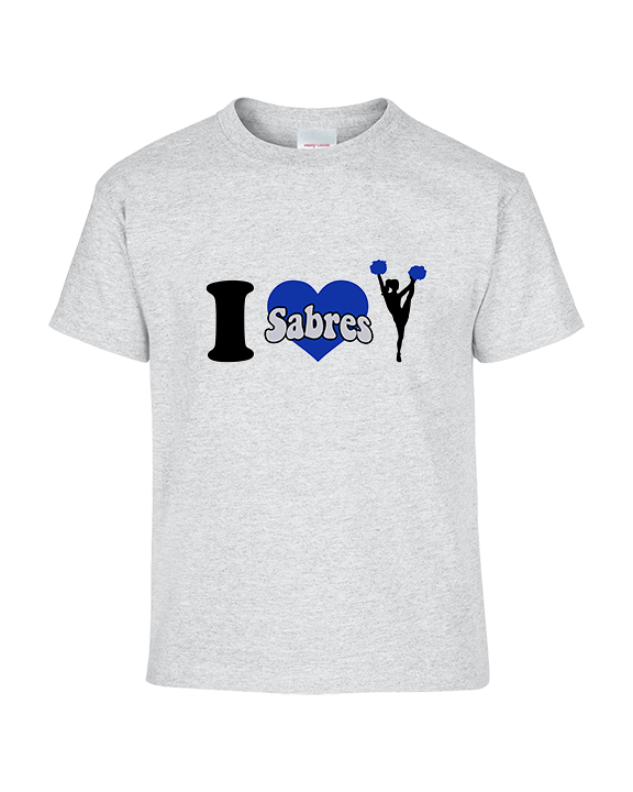 Sumner Cheerleading Cheer I Heart Cheer 2 - Youth Shirt