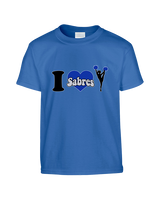 Sumner Cheerleading Cheer I Heart Cheer 2 - Youth Shirt