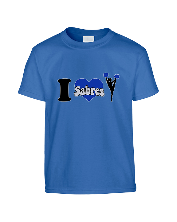 Sumner Cheerleading Cheer I Heart Cheer 2 - Youth Shirt